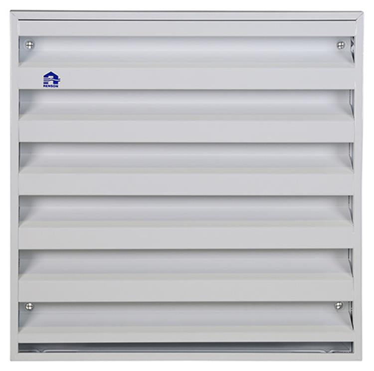 Renson 1014554 - rejilla de pared de superficie aluminio blanco 431 225x225mm | 2 piezas