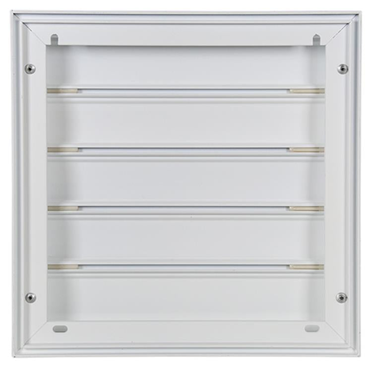 Renson 1013879 - Rejilla de lamas aluminio blanco 433 210x210mm | 2 piezas