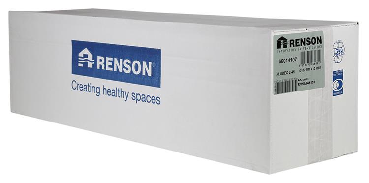Renson 1006489 - aludec aluminio flexible ø150-10m | 2 piezas
