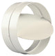 Renson 1008569 - Pieza de conexión de PVC + válvula antirretorno 7007 ø. 150 mm - blanco | 2 piezas