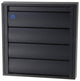 Renson 1057984 - rejilla campana extractora 433 (173x173) ral 9005 negro | 2 piezas