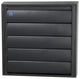 Renson 1057985 - rejilla campana extractora 433 (210x210) ral 9005 negro | 2 piezas
