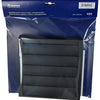Renson 1057985 - rejilla campana extractora 433 (210x210) ral 9005 negro | 2 piezas