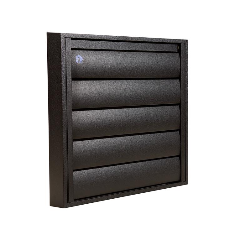 Renson 1057999 - rejilla campana extractora 433 (210x210) ral 9005 negro | 2 piezas