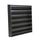 Renson 1058001 - Rejilla de pared de superficie con malla 431 (225x225) str 9005 negro | 2 piezas