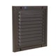 Renson 1058002 - Marco numérico de lamas de superficie malla 437 (150x150) ral 9005 negro | 2 piezas