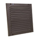 Renson 1058003 - Marco numérico de lamas de superficie malla 437 (200x200) ral 9005 negro | 2 piezas