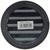 Renson 1057993 - hoja redonda incorporada núm. con malla 434r dia 100 ral 9005 negro | 10 piezas