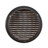 Renson 1057997 - hoja redonda incorporada núm. con malla 435r dia 150 ral 9005 negro | 5 piezas