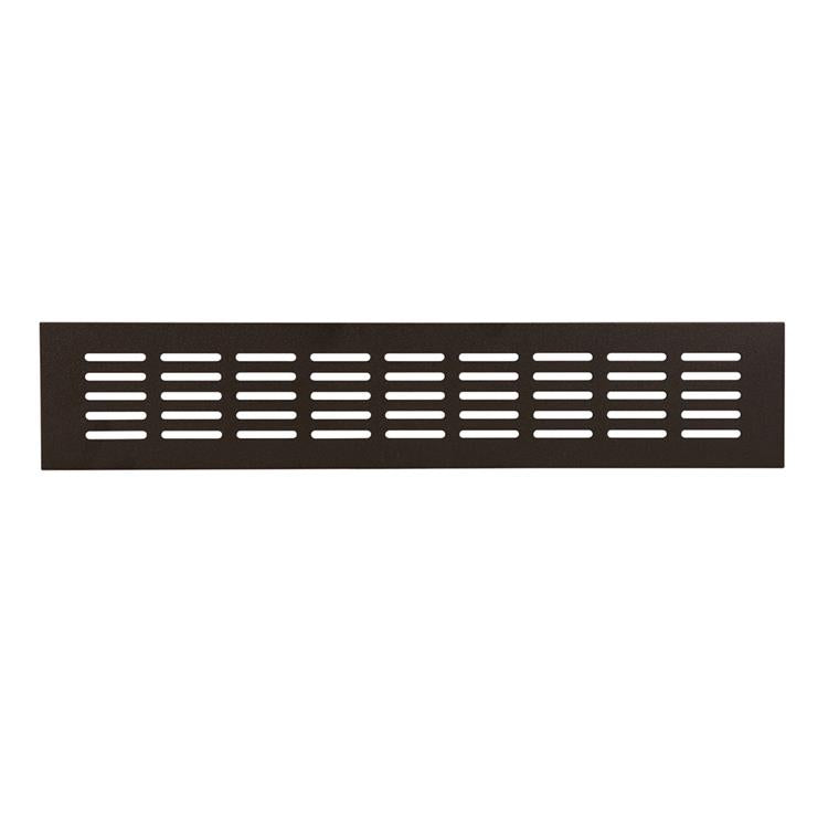 Renson 1059706 - tira de ventilación 381 80 (400 mm) ral 9005 estructura negro | 2 piezas