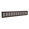 Renson 1059707 - tira de ventilación 381 80 (500 mm) ral 9005 estructura negro | 2 piezas