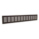 Renson 1059707 - tira de ventilación 381 80 (500 mm) ral 9005 estructura negro | 2 piezas