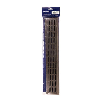 Renson 1059707 - ventilatiestrip 381 80 (500mm)ral 9005 structuur zwart | 2 stuks