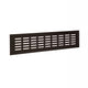 Renson 1059704 - tira de ventilación 381 80 (400 mm) ral 9005 estructura negro | 4 piezas