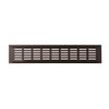 Renson 1059704 - tira de ventilación 381 80 (400 mm) ral 9005 estructura negro | 4 piezas