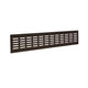 Renson 1059705 - tira de ventilación 381 80 (500 mm) ral 9005 estructura negro | 4 piezas