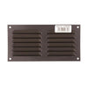 Renson 1061638 - rejilla de lamas de superficie 436 200x100 ral 9005 negro | 10 piezas