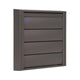 Renson 1062417 - rejilla campana extractora de superficie vrac alu433 (173x173) estructura 7016 | 2 piezas