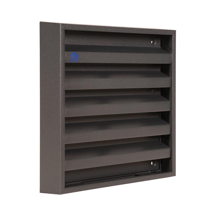 Renson 1062413 - rejilla de pared vrac de superficie alu 431 (165x165) estructura 7016 | 2 piezas