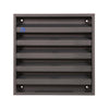 Renson 1062413 - rejilla de pared vrac de superficie alu 431 (165x165) estructura 7016 | 2 piezas