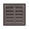Renson 1062413 - rejilla de pared vrac de superficie alu 431 (165x165) estructura 7016 | 2 piezas