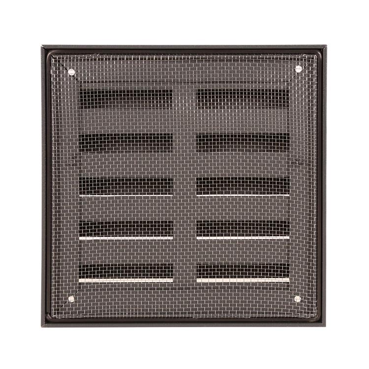Renson 1062413 - rejilla de pared vrac de superficie alu 431 (165x165) estructura 7016 | 2 piezas