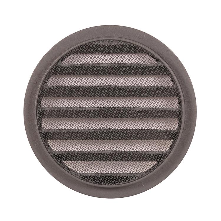 Renson 1062421 - rejilla redonda empotrada aluminio 434r (dia 150) estructura 7016 | 10 piezas