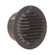 Renson 1062422 - incl. rejilla de lamas redonda aluminio 435r (dia 80) estructura 7016 | 12 piezas
