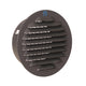 Renson 1062423 - Rejilla de lamas empotrada redonda aluminio 435r (dia 100) estructura 7016 | 8 piezas