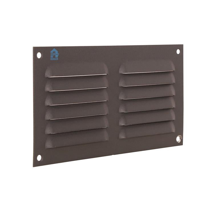 Renson 1062427 - Rejilla de lamas de superficie plana aluminio 436 (200x100) estructura 7016 | 10 piezas