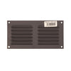 Renson 1062427 - Rejilla de lamas de superficie plana aluminio 436 (200x100) estructura 7016 | 10 piezas