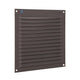 Renson 1062428 - Rejilla de lamas de superficie plana aluminio 436 (200x200) estructura 7016 | 10 piezas