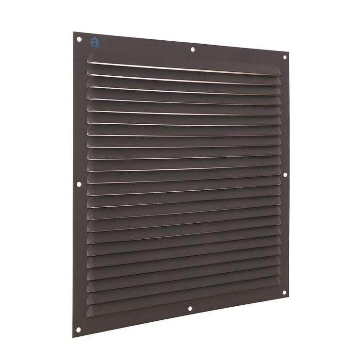 Renson 1062430 - Rejilla de lamas de superficie plana aluminio 436 (300x300) estructura 7016 | 10 piezas