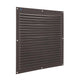 Renson 1062430 - Rejilla de lamas de superficie plana aluminio 436 (300x300) estructura 7016 | 10 piezas