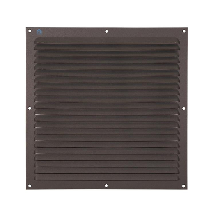 Renson 1062430 - Rejilla de lamas de superficie plana aluminio 436 (300x300) estructura 7016 | 10 piezas