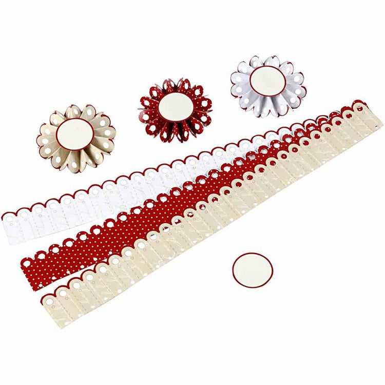 Rosetas Vivi Gade, d 8 cm, 160 g, 6 piezas, 1 caja