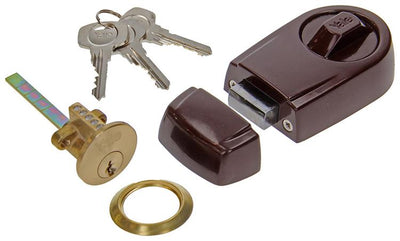Yale 1019121 - serratura da applicare marrone | 1 pz
