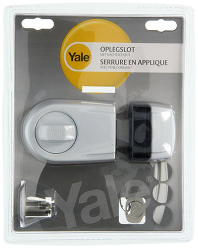 Yale 1019115 - serratura da applicare bianca | 1 pz