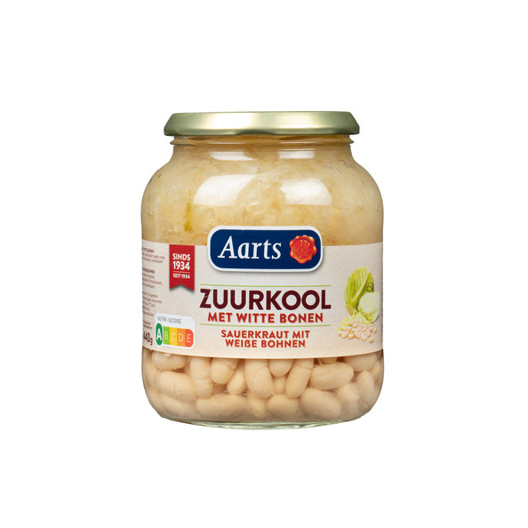 Bicchiere di fagioli bianchi con crauti Aarts (6x 720 ml)