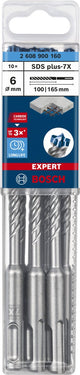 Bosch accesorios experto taladro percutor sds plus-7x 6 x 100 x 165 mm - 10 pieza(s) - 2608900160