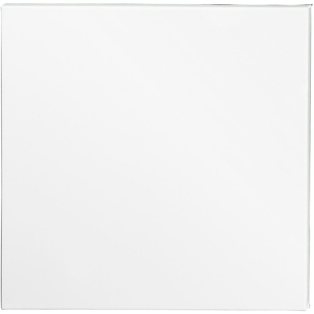 Tela Creative Company, d: 1,6 cm, misura 50x50 cm, 360 gr, bianco, 5 pezzi 1 scatola