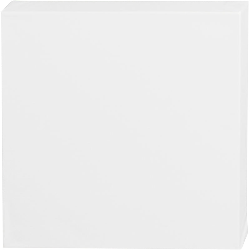 Lienzo Creativ Company, d: 3,7 cm, dimensiones 30x30 cm, 360 gr, blanco, 1 unidad