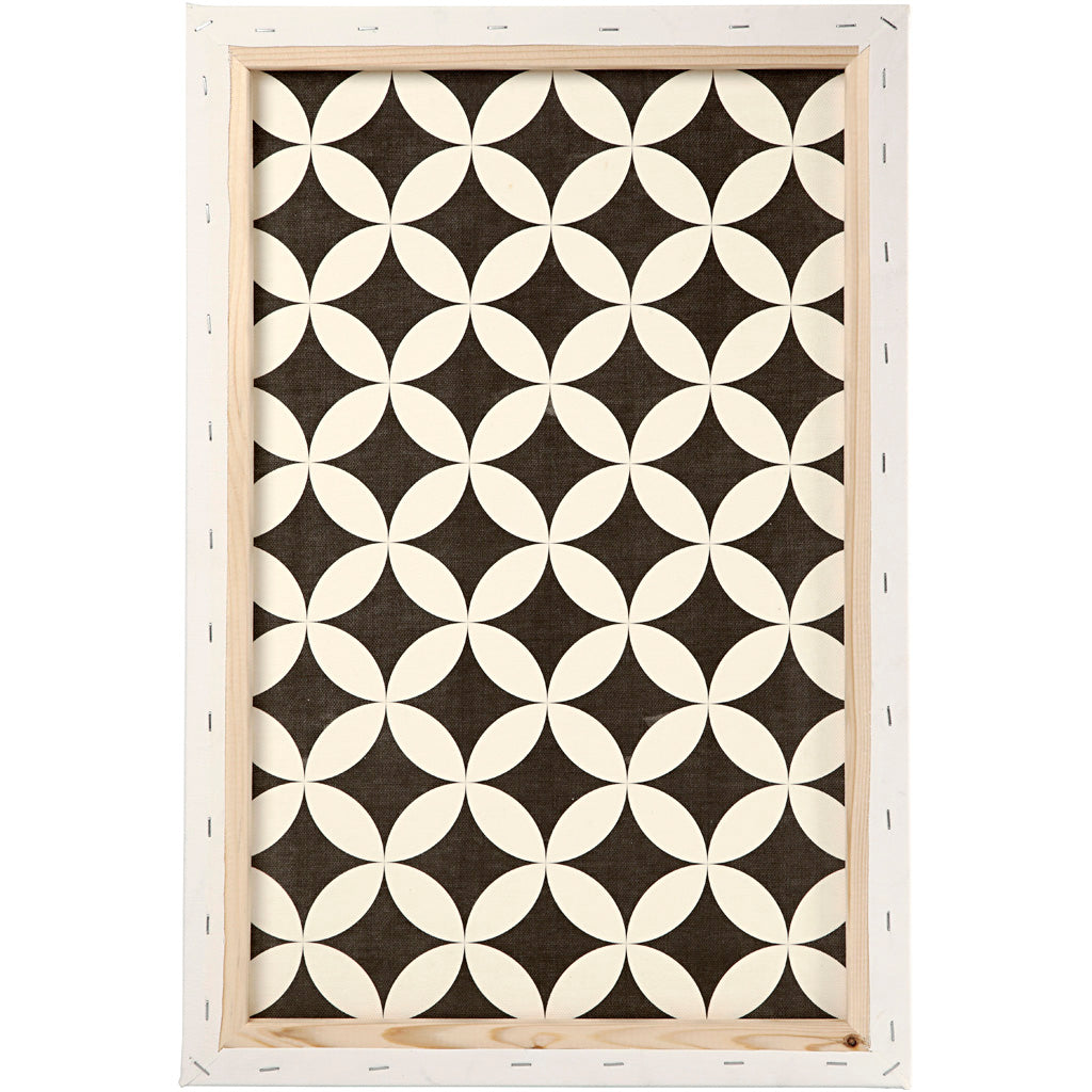 Tela Creative Company, d: 1,7 cm, misura 40x60 cm, 360 gr, bianco, 1 pezzo