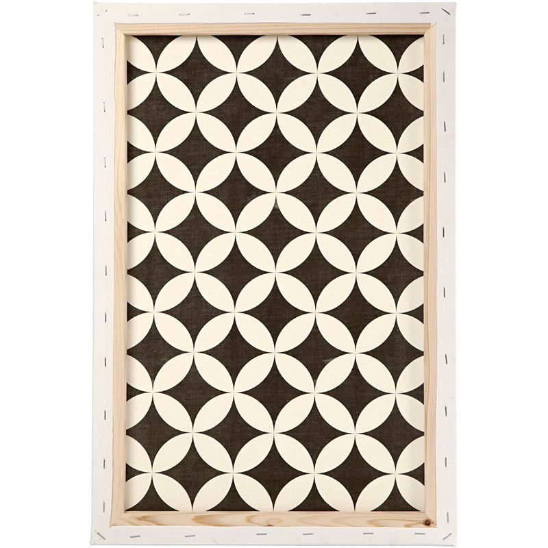 Lienzo Creativ Company, dia: 1,7 cm, dimensiones 40x60 cm, 360 gr, blanco, 1 pieza
