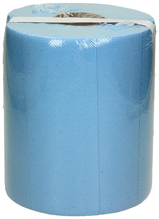 Ecoline 1056854 - paquete individual en rollo azul de 2 capas 65m x 20cm - 346 hojas | 4 piezas