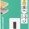 Wolfcraft verzinkboor | ws | 6-kant | ø16mm | 1 stuk - 2577000