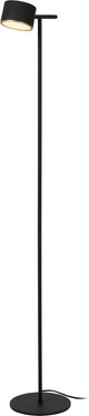 Lucide gian - lampada da terra - LED dimmerabile - 1x9w 2700k - nera