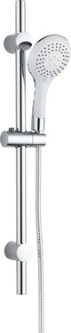 Set de ducha Schütte liana con ducha de mano - ø 12 cm - 5 posiciones - barra de ducha de 70 cm - flexo de 150 cm - cromado