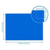 Hubelino grondplaat blauw, 560 noppen - afbeelding 3