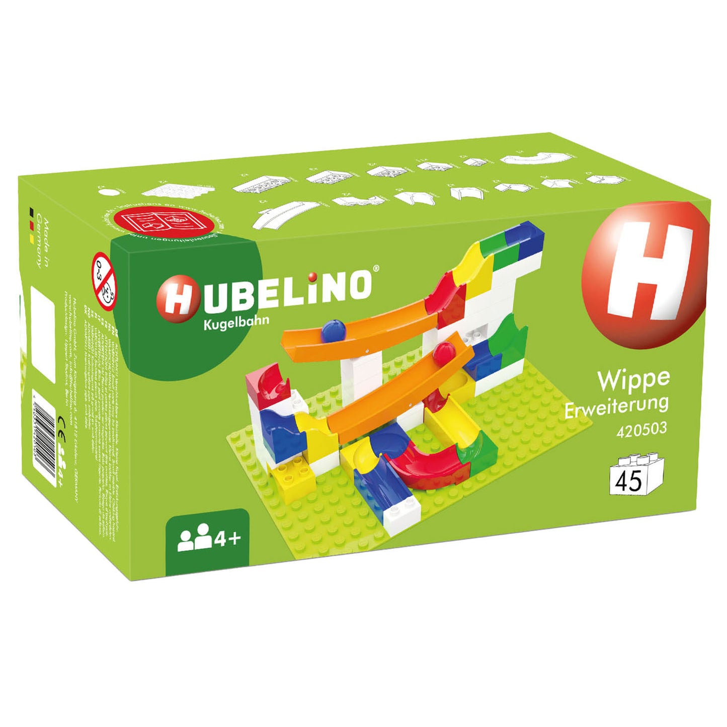 Hubelino Knikkerbaan seguendo il set Wip WAP, 45dlg.